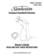 Sunbeam 32610078 Owner's Manual