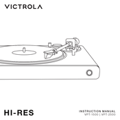 Victrola HI-RES VPT-2500 Instruction Manual