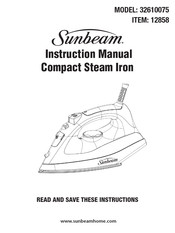Sunbeam 12858 Instruction Manual
