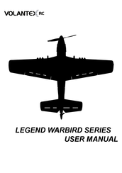 EXHOBBY VOLANTEXRC LEGEND WARBIRD Series User Manual