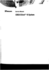 Valleylab CUSA EXcel-8 Service Manual