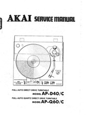 Akai AP-Q60 Service Manual