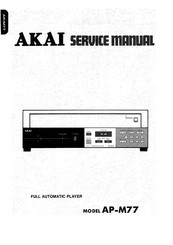 Akai AP-M77 Service Manual