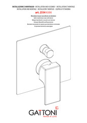 Gattoni KUBIK 2534 Installation And Assembly Manual