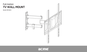 ACME MTLM54 Manual