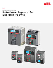 ABB Ekip Touch Operating Instructions Manual