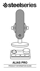 SteelSeries ALIAS PRO Product Information Manual