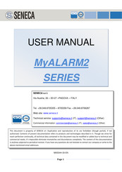 Seneca MyALARM2 MY2SL-R-0-M-G-4X User Manual