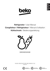 Beko B3RCNE565HXB User Manual