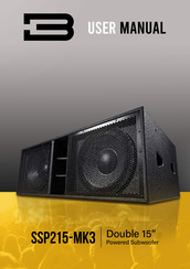 BassBoss SSP215-MK3 User Manual
