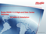 Ruijie N18000-X Installation Manual