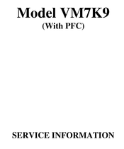 Tatung VM7K9 Service Manual