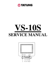 Tatung VS-10S Service Manual