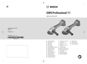 Bosch Professional GWS 18V-10 Original Instructions Manual