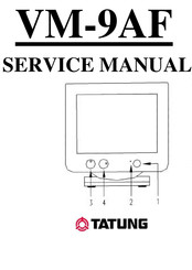 Tatung VM9AF Service Manual