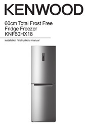 Kenwood KNF60HX18 Installation Instructions Manual