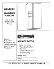 Sears Kenmore 36358482892 Owner's Manual
