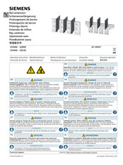 Siemens 3VA960 0QB00 Series Operating Instructions Manual
