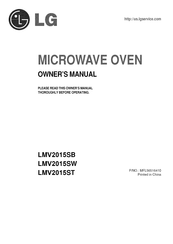 LG LMV2015ST/00 Owner's Manual