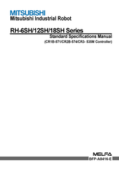 Mitsubishi MELFA RH-6SH Series Standard Specifications Manual