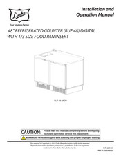 Duke RUF-48 M Installation And Operation Manual