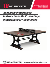 MD SPORTS TT215Y23005 Assembly Instructions Manual