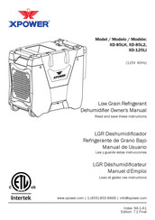 XPower XD-85L2 Owner's Manual