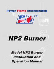 Power Flame NP2-G-630 Installation And Operation Manual