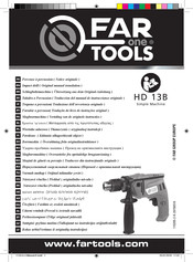 Far Tools HD 13B Original Manual Translation
