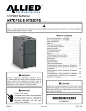 Allied A97DF2E Service Manual