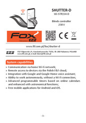 F&F Fox SHUTTER-D Manual