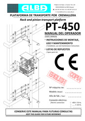 Alba PT-450 User Manual