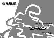 Yamaha BWS 100 1999 Owner's Manual