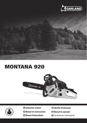 Garland MONTANA 920-V19 Instruction Manual
