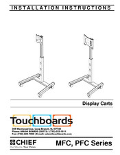 CHIEF PFCUS Installation Instructions Manual