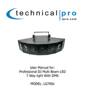 Technical Pro LG700x User Manual