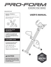 ICON Health & Fitness PRO-FORM PFEX78914.1 User Manual