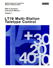 Digital Equipment LT19B Instruction Manual