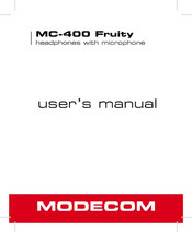 Modecom MC-400 User Manual