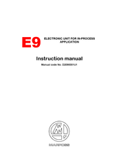 marposs E9 Instruction Manual