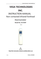 Vega Technologies IR-05MT Instruction Manual