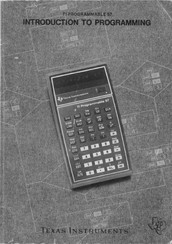 Texas Instruments TI Programmable 57 Manual