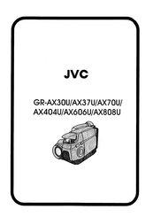 JVC GR-AX30U Instructions Manual