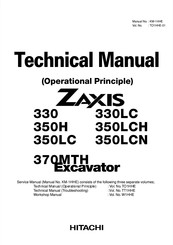 Hitachi ZAXIS 350LC Technical Manual