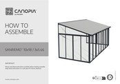 Palram CANOPIA SANREMO 10x18/3x5.46 How To Assemble