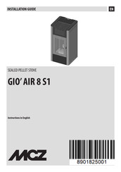 MCZ GIO' AIR 8 S1 Installation Manual