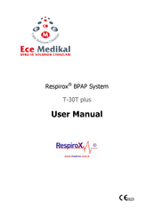 Ece Medical Respirox T-30T plus Manual