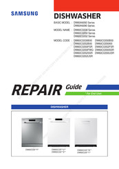 Samsung DW60CG550FSR Repair Manual