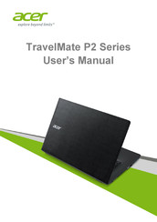 Acer TravelMate P278-M User Manual