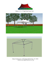 Ohenry Productions 10x15 Quick Start Manual